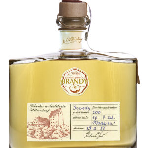 Ullersdorf - likérka a destilerie Ullersdorf Jesenická jablečná brandy 45% 0
